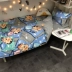 phim hoạt hình khủng long 3 tấm gia đình trẻ em bốn tính cách ký túc xá sinh viên giường đơn chăn ba mảnh 4 - Bộ đồ giường bốn mảnh