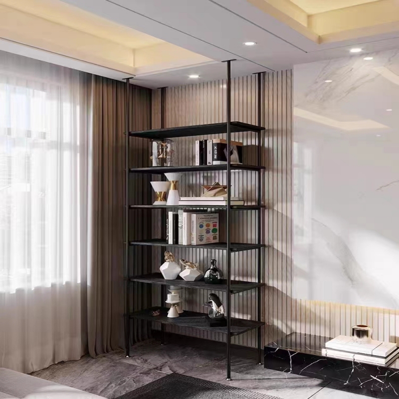 On-The-Top Storage Rack Minimalist Living Room Hanger Bookshelf Office Iron Display Rack Over-The-Head Partition Display Rack On-The-Top Storage Rack Minimalist Living Room Hanger Bookshelf Office Iron Display Rack Over-The-Head Partition Display Rack