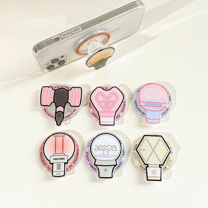 Magnetic Support Stand for Cheering Sticks, Suitable for Exo, Tnt, Got7, Girls' Generation, and Artists Like Cai Xukun and Zhang Yixing Magnetic Support Stand for Cheering Sticks, Suitable for Exo, Tnt, Got7, Girls' Generation, and Artists Like Cai Xukun and Zhang Yixing