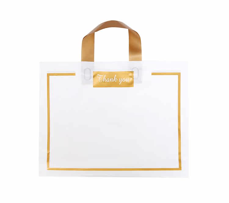 Подарочный пакет 服装店塑料手提袋子定制logo衣服店手拎袋购物袋礼品袋胶袋礼品袋