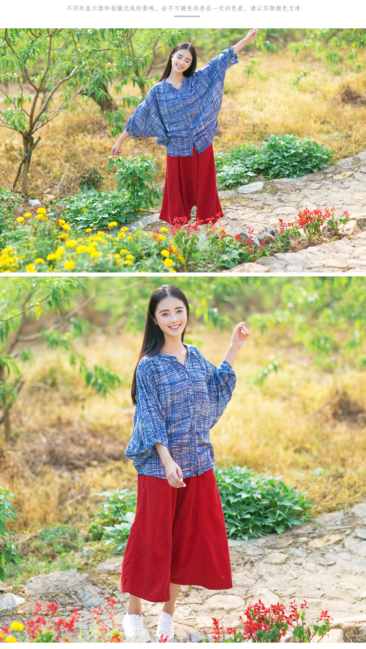 Áo phông mùa xuân hè 2019 của phụ nữ chất liệu cotton dài tay áo thun dài tay - Áo sơ mi dài tay các kiểu áo sơ mi sọc nữ đẹp