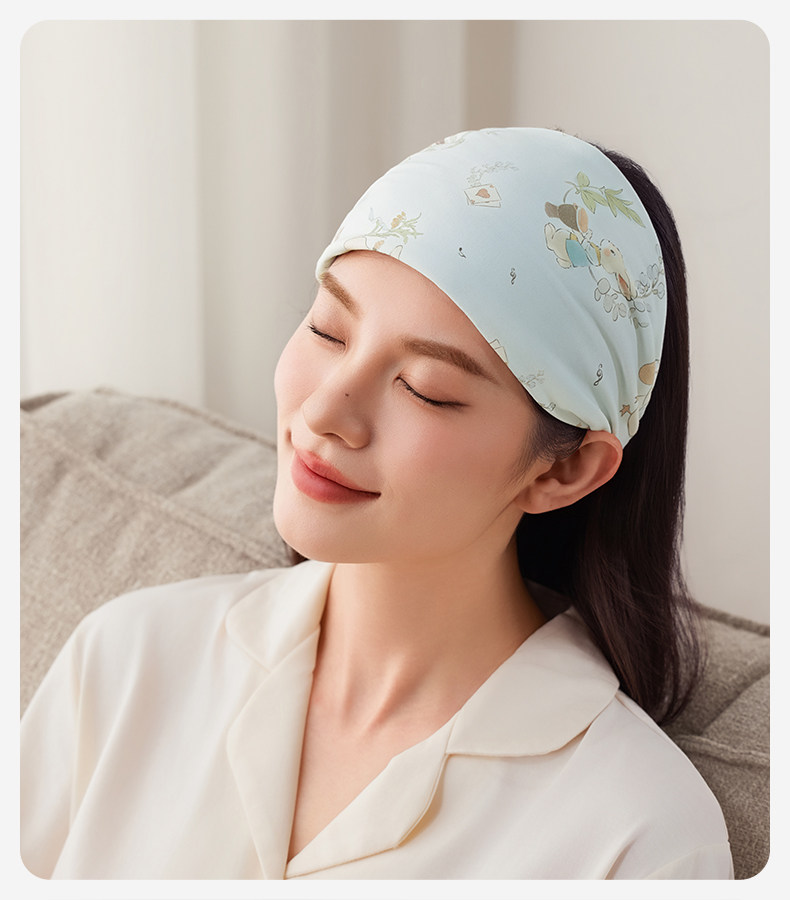 十月结晶孕妇发带头巾月子帽子产后秋冬四季款眼罩纯棉发箍女防风 — 23