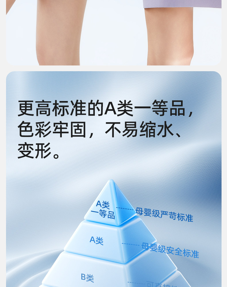 十月结晶孕妇安全裤防走光干爽透气无痕隐形免穿打底内裤女夏薄款 — 24