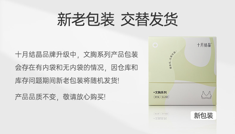 十月结晶孕妇内衣无痕女固定杯产后哺乳防下垂大胸专研大码文胸罩 — 2