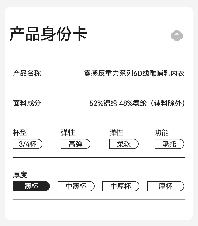 十月结晶6D零感反重力孕妇文胸产后哺乳胸罩薄透气大码防下垂内衣 — 24