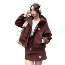 (YaYa Selection) YaYa Ladies Two-piece Down Jacket 2024 Autumn and Winter New Short Fashion Jacket Y