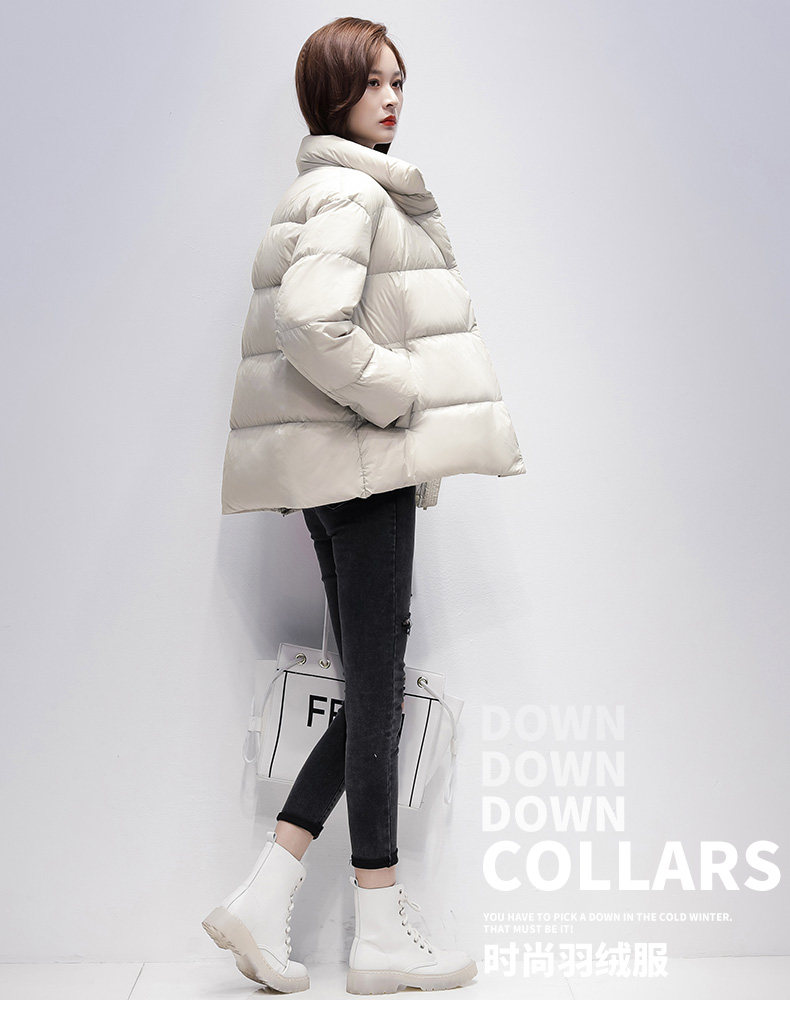 鸭鸭 20年新款 女式短款羽绒服 面包服 天猫优惠券折后￥139包邮（￥259-120）多色可选