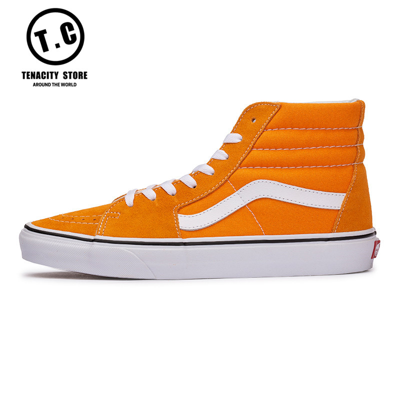 Spot Vans Vans New SK8-HI Trợ giúp cao Giày nam và giày vải thể thao giày thể thao đẹp