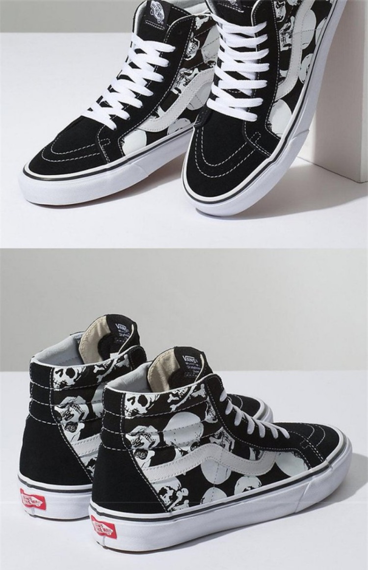 Giày trượt ván đầu Vans Vans Old Skool OS giày vải cao và thấp VN0A38G1H0B tại chỗ giày xtep