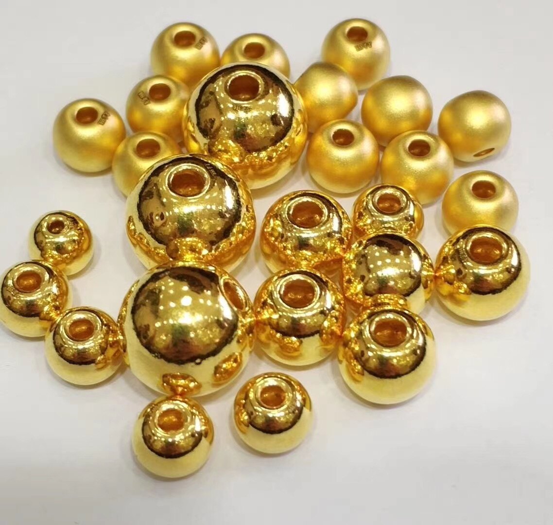 18k gold chain gold bead ot buckle pendant belt head earrings buckle head all kinds of diy accessories should be available