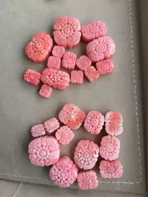 Flower high end jewelry pink flower brand genuine double carved back Cloud accessories pendant