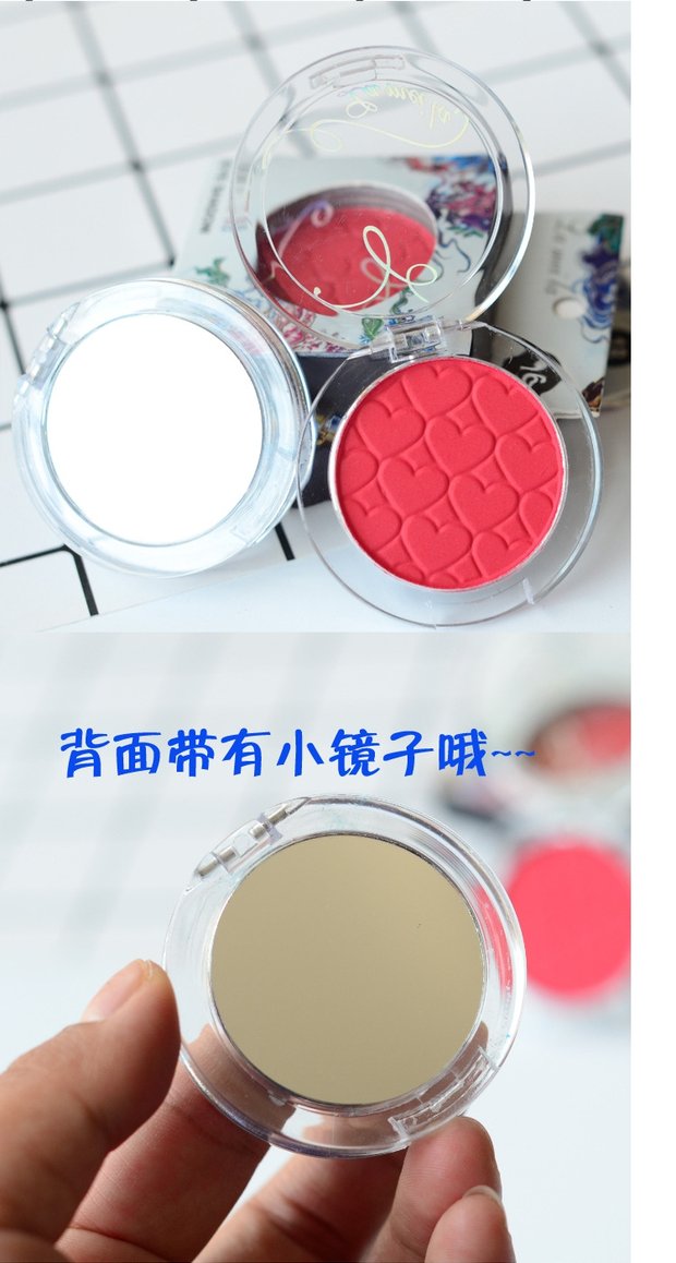 Lameila phấn mắt hình trái tim Pearlescent phấn mắt đơn sắc lâu dài tấm nàng tiên cá rượu vang đỏ bưởi màu đất màu trang điểm nude phấn mắt peripera