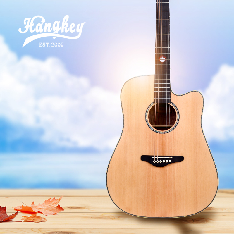 Han Flag Veneer Folk Guitar 41 inch Summer 20 DC Men and women General Student Handcard Official Shop