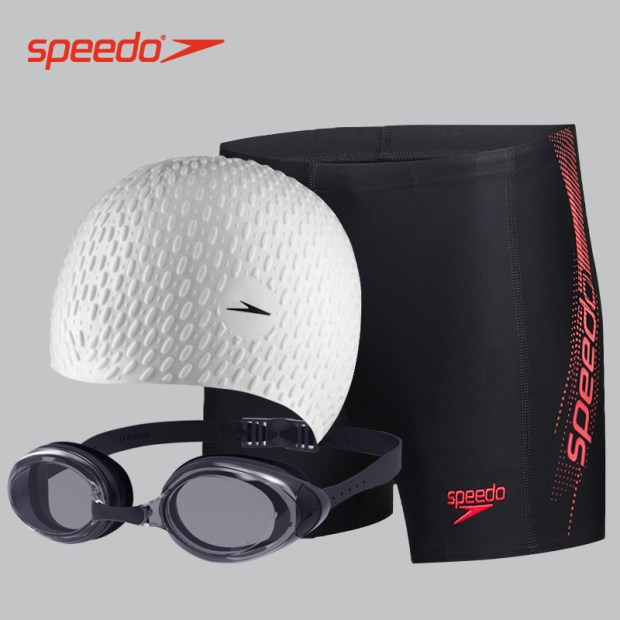 Quần bơi Speedo quần boxer nam quần bơi phù hợp với kính bơi mũ bơi phù hợp với thiết bị bơi nam - Nam bơi đầm quần tắm nam