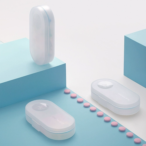 茶花 OU Punzi Pharmaceutical Box Portable Portable Geling Contain Box маленькая коробка маленькая коробка маленькая коробка маленькая коробка маленькая коробка