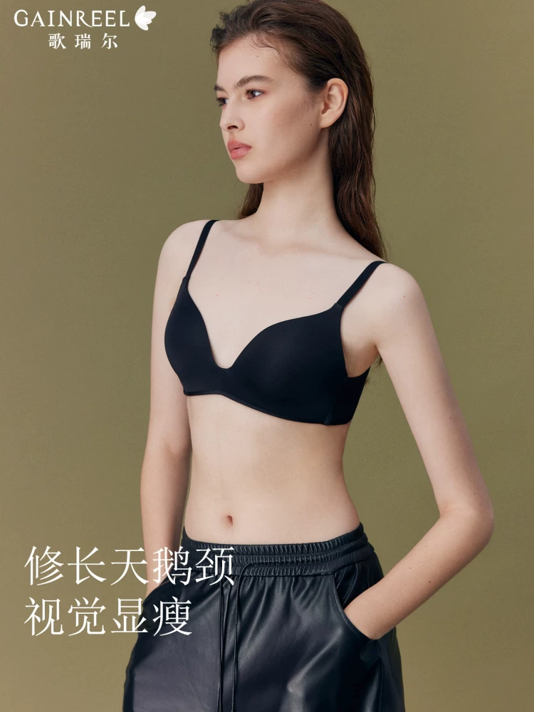 Thin underwear, push up bra, comics, summer wireless bra