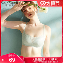 Corel new romantic lace bra chest underwear women soft and comfortable without steel ring girl sweet beauty bra