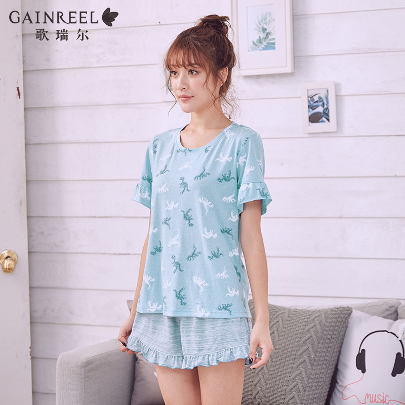 Pyjama mixte GAINREEL    à manche courte - Ref 3004375 Image 4