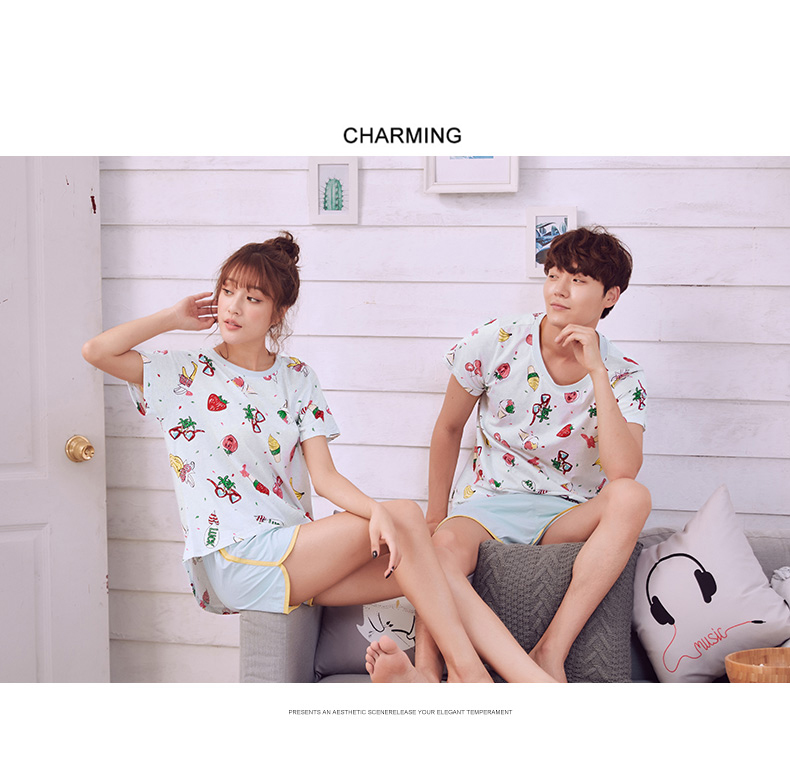 Pyjama mixte GAINREEL    à manche courte - Ref 3004938 Image 10