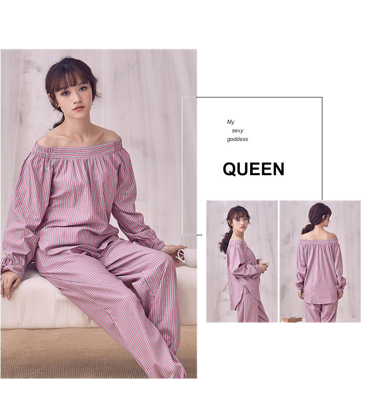 Imported pajamas homeware sweet sexy lips