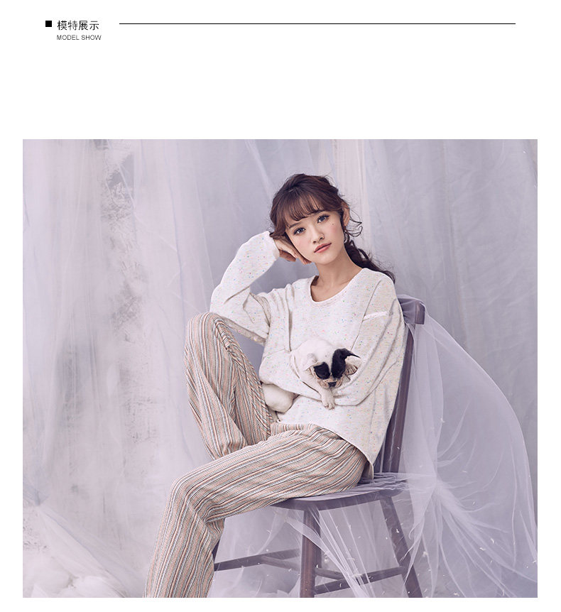 Pyjama pour femme GAINREEL    à manches longues - Ref 2992564 Image 8