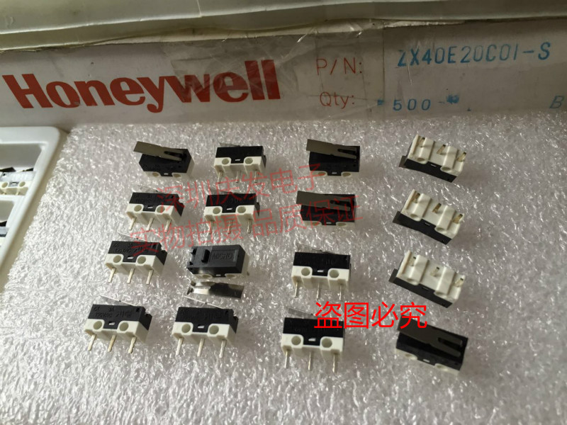American Honeywellhoneywell small micro switch mouse switch 3A125V 3 feet with handle MICRO