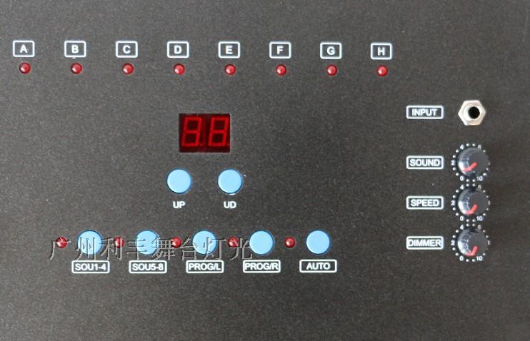 Mỗi trạm làm mờ 4000w điều khiển mờ 9 + 9 điều khiển nguồn cung cấp hộp silicon thẳng qua hộp thiết bị chiếu sáng sân khấu đám cưới đèn chiếu sáng sân vườn