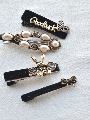 Металлический декоративный аксессуар ручной работы, ручка, заколка для волос, ободок, аксессуар для волос, в стиле Шанель, DIY