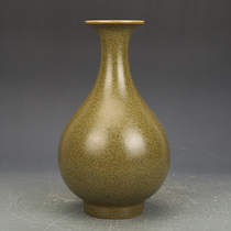 Qianlong tea powder glaze jade pot spring bottle antique porcelain antique antique old object bag old fidelity collection of the Qing Dynasty
