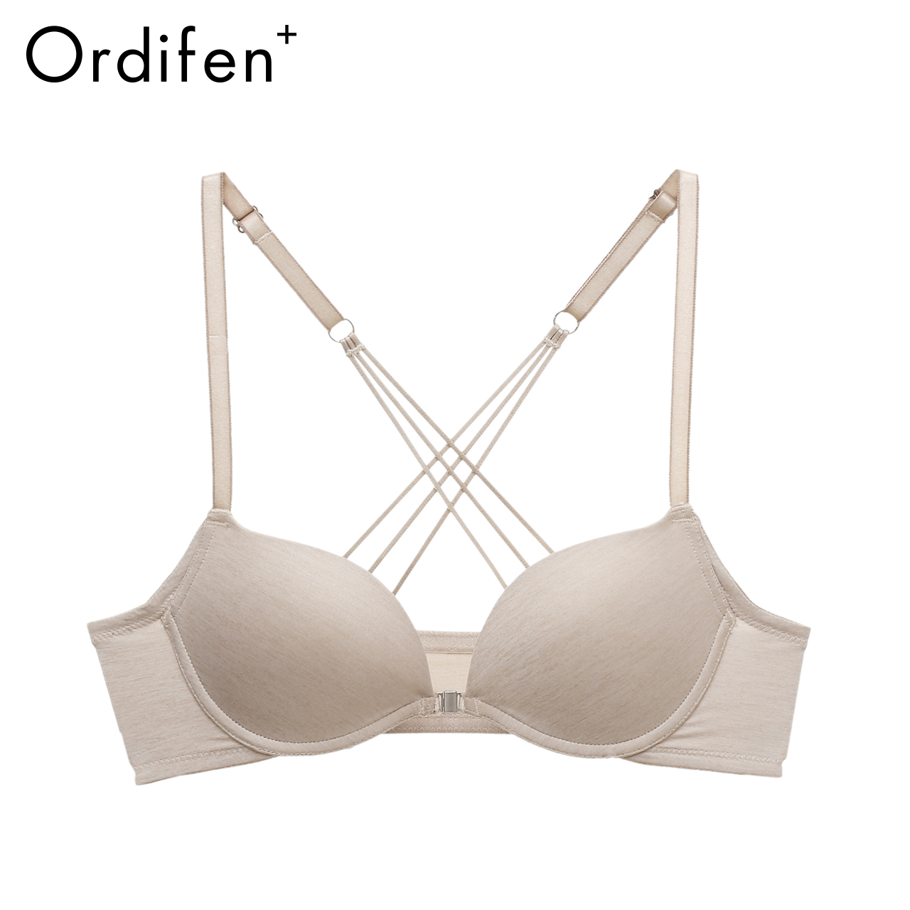 Odin OReeds womens mới đồ lót sexy bóng áo ngực trước mặt vênh trên Tomei PB8112 lại áo ngực.