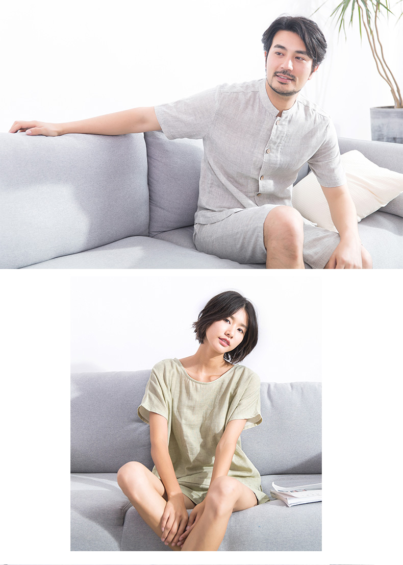 Pyjama mixte en Coton à manche courte - Ref 3005296 Image 19