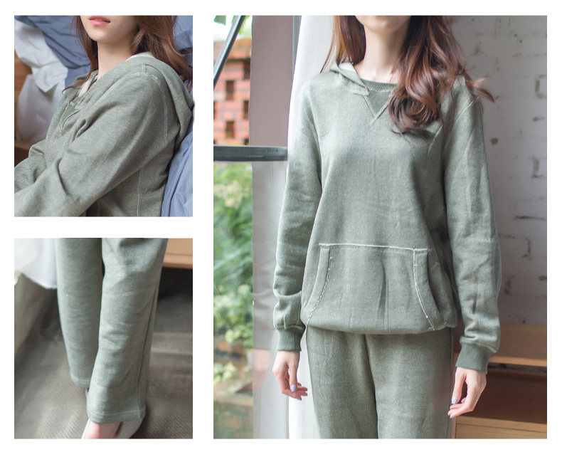 Pyjama mixte en Coton à manches longues - Ref 3005281 Image 19