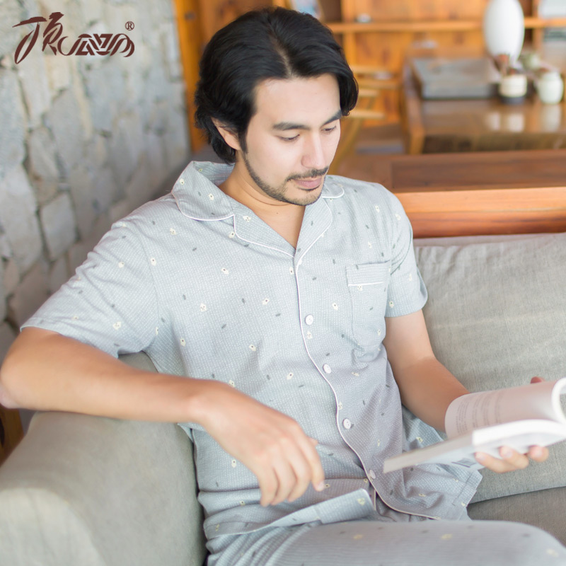 Pyjama mixte en Coton à manche courte - Ref 3005300 Image 3