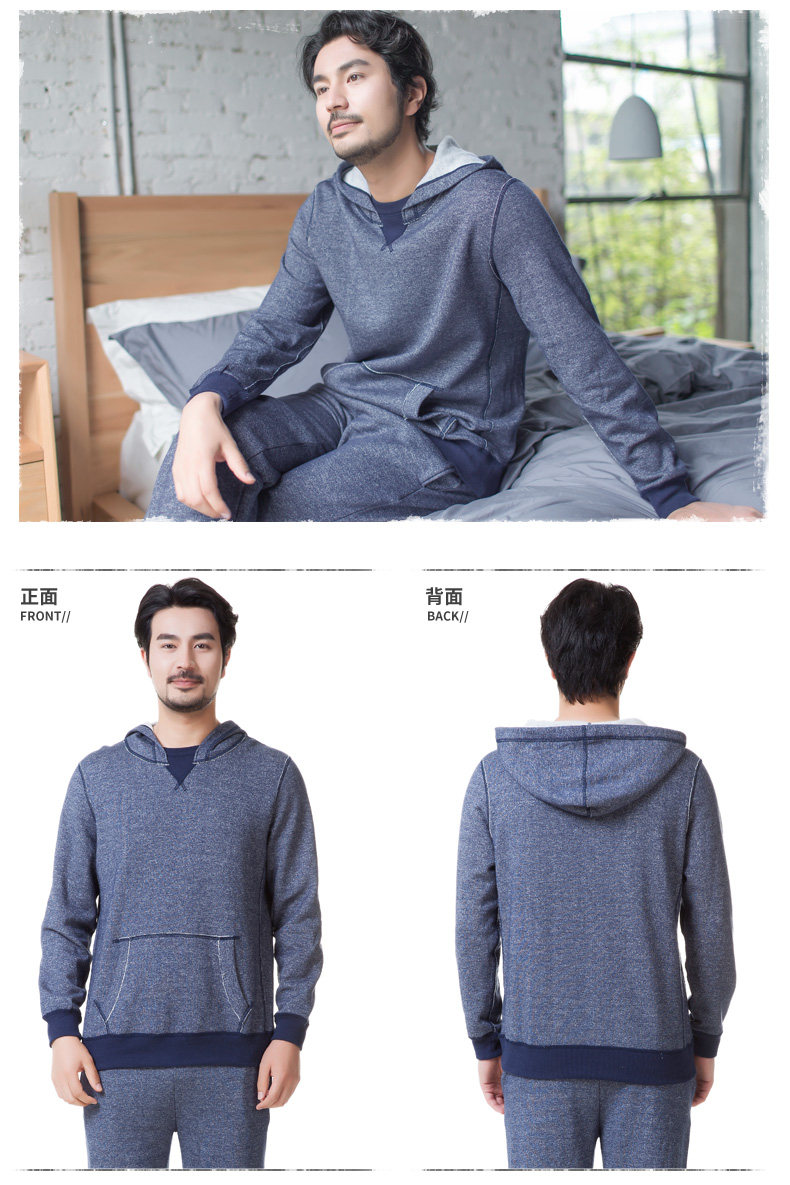 Pyjama mixte en Coton à manches longues - Ref 3005281 Image 17