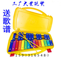Special ORF music teaching aids 25-tone aluminum plate piano 25-tone steel sheet piano knock piano professional play piano