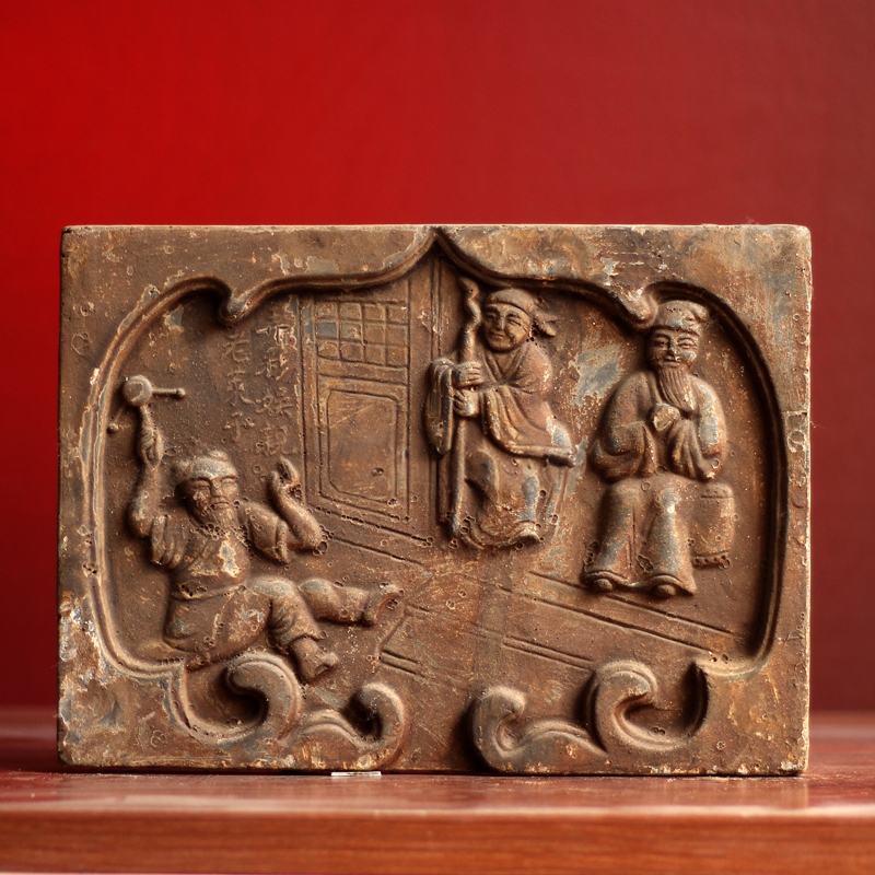 Twenty-Four Filial Piety Brick Ornaments Antique Pottery Brick Carving Murals Ancient Architectural Decorative Bricks Ancient Style Old Goods Old Objects Twenty-Four Filial Piety Brick Ornaments Antique Pottery Brick Carving Murals Ancient Architectural Decorative Bricks Ancient Style Old Goods Old Objects