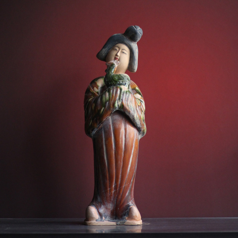 Tang Sancai Ceramics, Female Figures, Twelve Zodiac Clay Figurines, Animal Ornaments, Antiques, Collectibles, Film Props, Art Pieces Tang Sancai Ceramics, Female Figures, Twelve Zodiac Clay Figurines, Animal Ornaments, Antiques, Collectibles, Film Props, Art Pieces