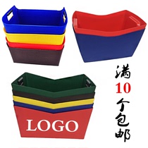 Bar KTV nightclub Plastic beer barrel frame storage basket Budweiser beer box new ice bucket