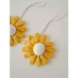 Ткань, милый аксессуар на рюкзак, ремешок, креативное украшение на сумку, в цветочек, в корейском стиле