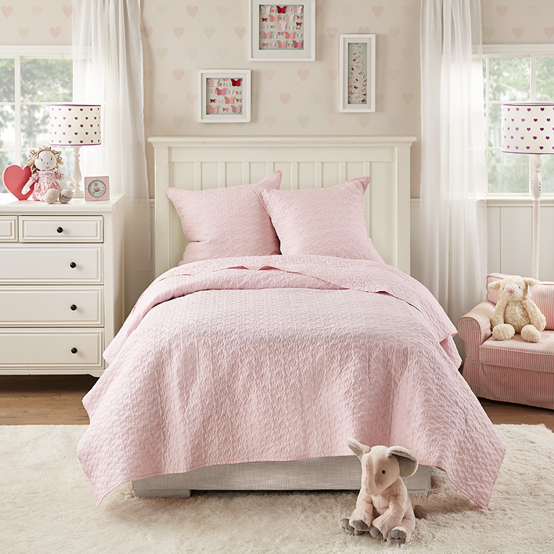 Harbor House Brief Baby Powder Summer Air Conditioning Quilt Thin Quilt Full Cotton Quilted Child Cover by Amor