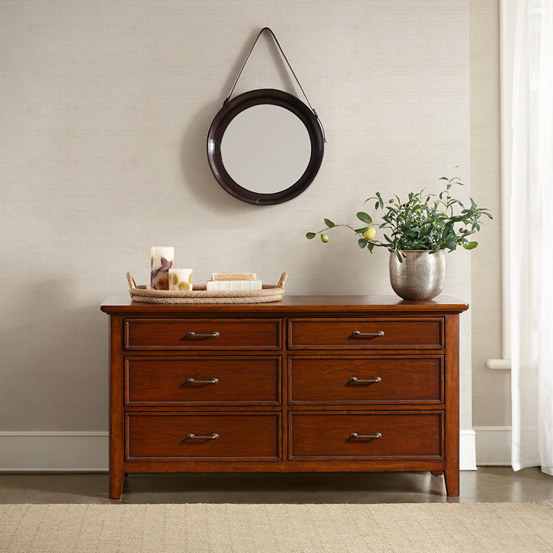 Harbor House a American-style home Closed Cabinet Wall Side Cabinet Bedroom storage with six bucket cabinet Aston