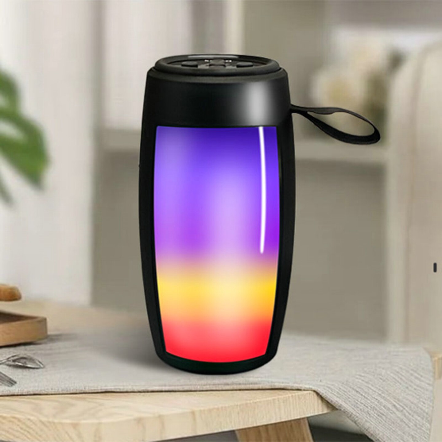 七彩蓝牙小音箱-单音箱+充电线【22202】