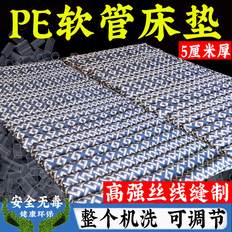 Pe Soft Tube Inflatable-Free Foldable Washable Mattress Tatami Mat Breathable Elderly Bedridden Long-Term Lying Care Mattress