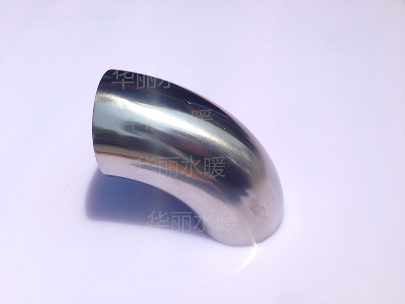 304 stainless steel sanitary grade elbow 90 degree elbow inside and outside polished 304 material stainless steel welding elbow