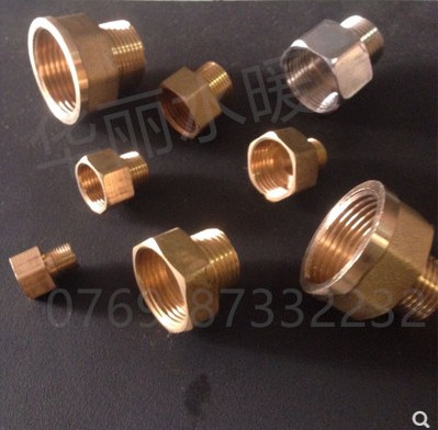 Diameter copper joint stainless steel diameter accessories inside and outside wire size head1*6*4*3*2*1 inner and outer wire thread