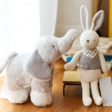 Кролик для новорожденных для раннего возраста, успокаивающая кукла, можно грызть, подарок на день рождения