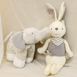 Кролик для новорожденных для раннего возраста, успокаивающая кукла, можно грызть, подарок на день рождения