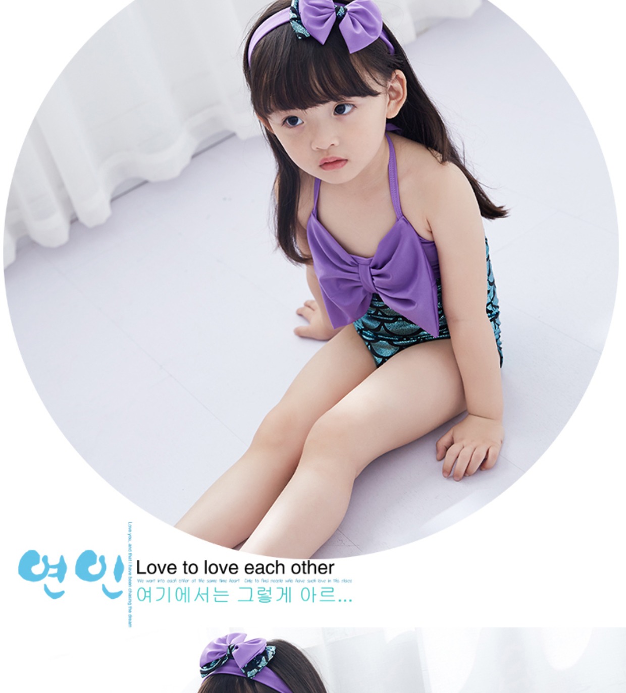 Nàng tiên cá bé gái áo tắm bé gái sơ sinh phiên bản Hàn Quốc của công chúa suối nước nóng công chúa Xiêm đồ bơi be gái 8 tuổi