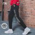 Li Ning Wei quần nam thể thao mới quần quần giản dị cộng với nhung dày đóng cửa mồ hôi mùa đông quần tập gym nữ lưng cao Quần thể thao
