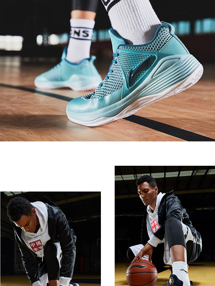 Giày bóng rổ Li Ning Giày nam bóng mới mang giày chống trượt hỗ trợ giày chiến đấu giày bóng rổ lining